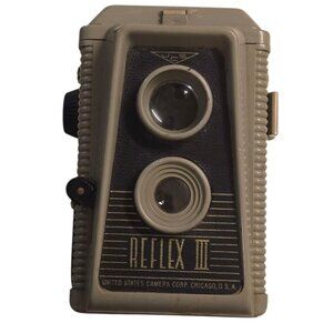 USC Reflex III Vintage Camera Unites States Corp TTV Photography Retro